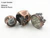 Bronze Herbal Tobacco Grinders