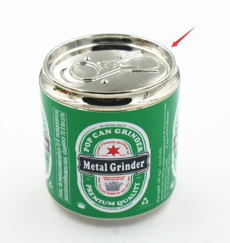 4 Layers Pop Can Shape Metal Tobacco Grinder