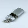 Silver Square Portable Pocket Tobacco Ashtray