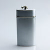 Silver Square Portable Pocket Tobacco Ashtray