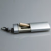 Silver Square Portable Pocket Tobacco Ashtray