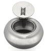 1pc All Stainless Steel Cigarette Ashtray
