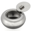 1pc All Stainless Steel Cigarette Ashtray