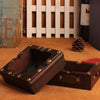 Handmade Tobacco Vintage Wood Ashtray