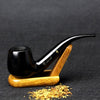 Smoking Set Ebony Wood Smoking Pipe